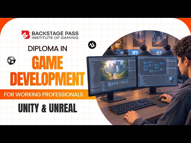 Diploma in Game Development for Working Professionals | Learn Unity & Unreal Engine