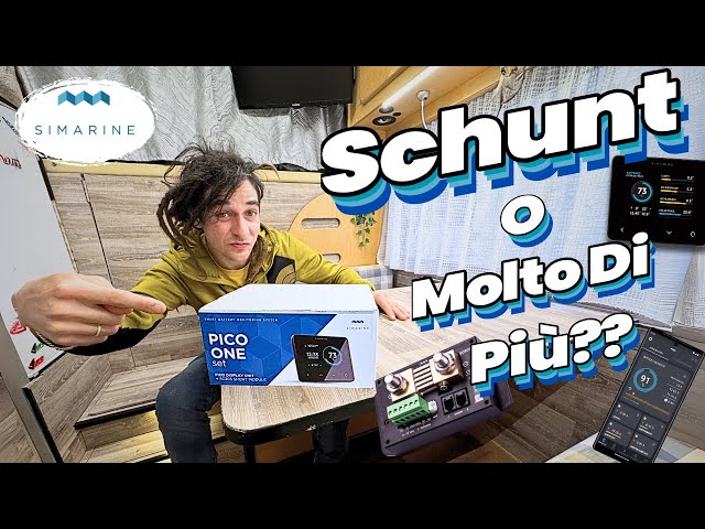 Simarine PICO One: the best system for monitoring your camper battery, and not only that!