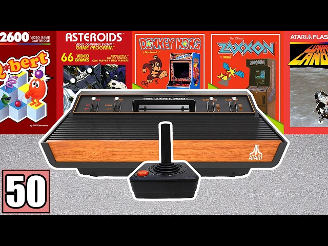 Top 50 Atari 2600 Games of All Time