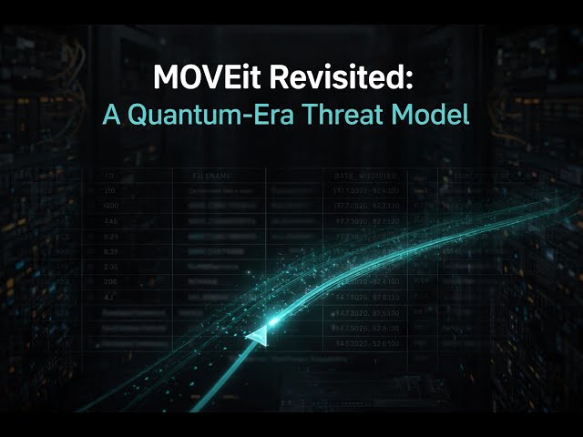 Video 28:  MOVEit Revisited - A Quantum-Era Threat Model for Modern Data Breaches