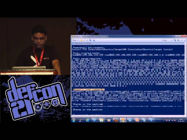 DEF CON 21 - Nikhil Mittal - PowerPreter Post Exploitation Like a Boss