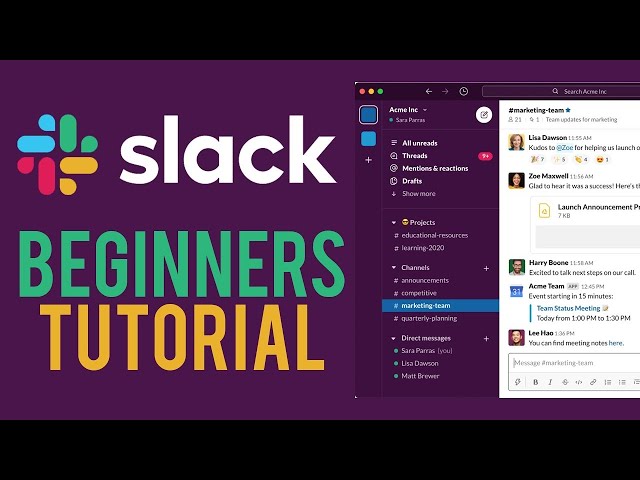 Slack Tutorial for Absolute Beginners