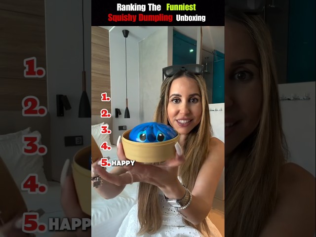 Ranking The Funniest Squishy Dumpling Unboxing Moments 🥟🤣#usa