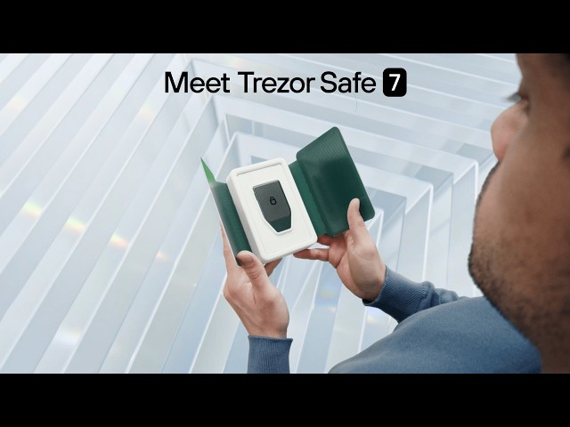 Meet Trezor Safe 7: The hardware wallet that redefines crypto security forever