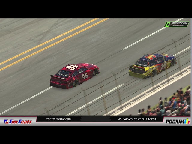 TOBYCHRISTIE.COM 45-lap Melee at Talladega  | Esports Racing League Presented by Sim Seats | Fall Se