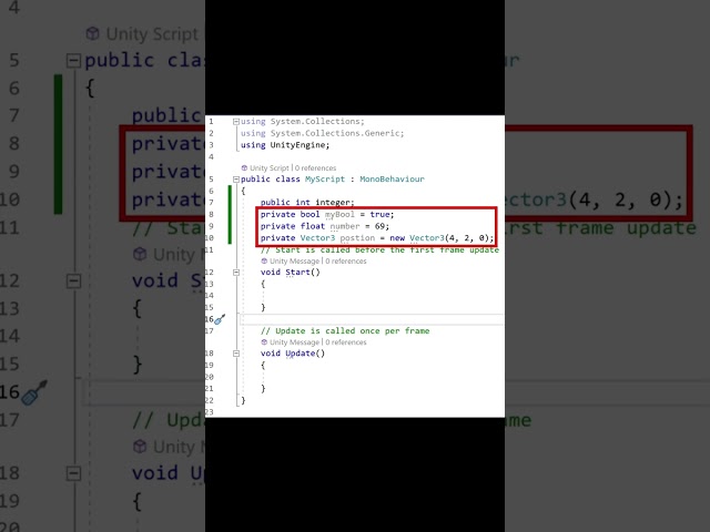 How to expose private variables in the Inspector in Unity
