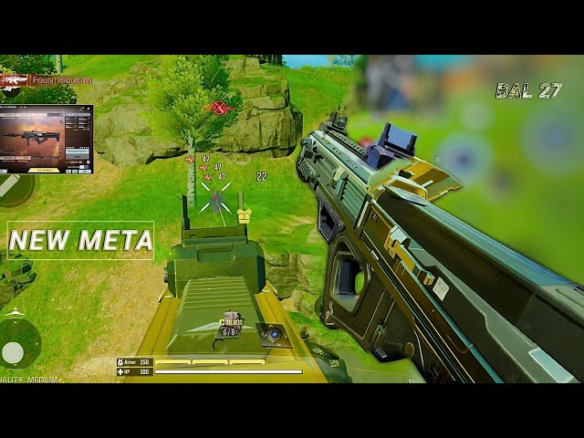 NO RECOIL in LONG RANGE + FAST KILLING | BEST BAL-27 GUNSMITH CODM BR | CODM BR GAMEPLAY 
