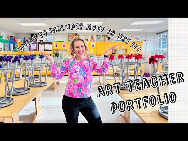 Art Teacher Portfolio Tips That Will Get You Hired