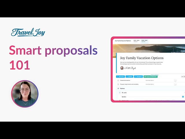 Smart Proposals 101: How to Create, Customize, and Convert Faster with TravelJoy