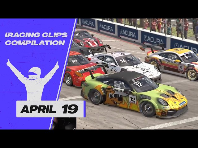 April 19 | iRacing Clips Compilation