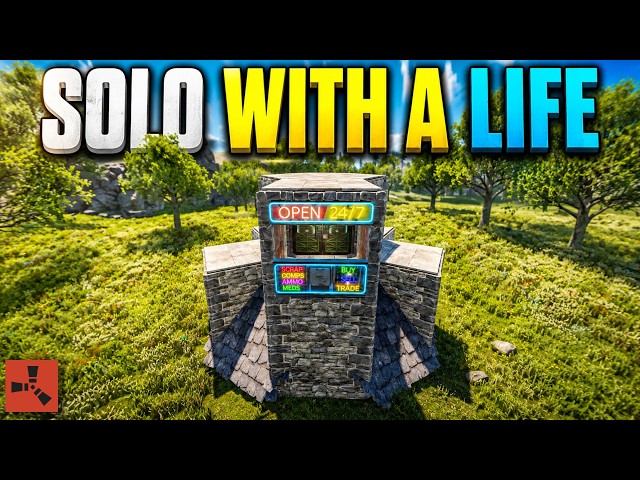 The Low-Upkeep Stair Bunker Base for Busy Solo Players | Rust
