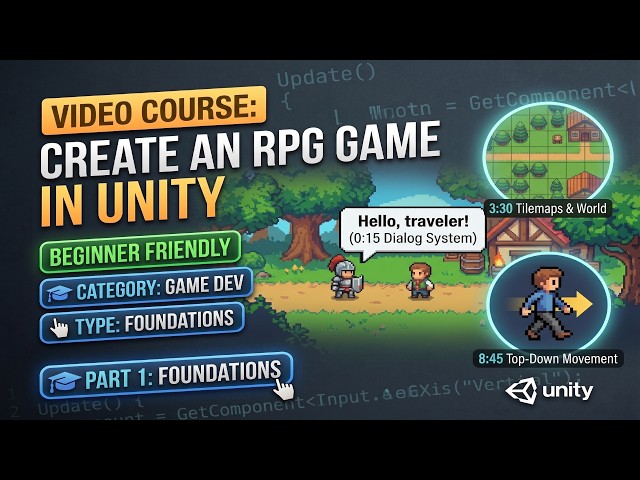 How To Create an RPG Game In Unity - Part 1