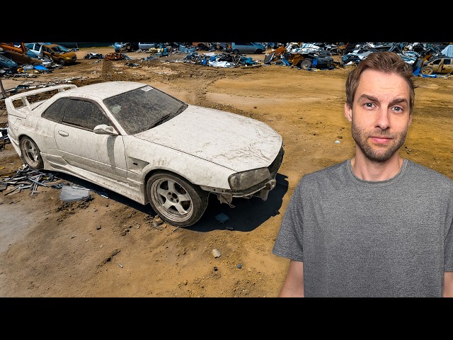 I Found A $100,000 R34 Nissan Skyline In The Junkyard