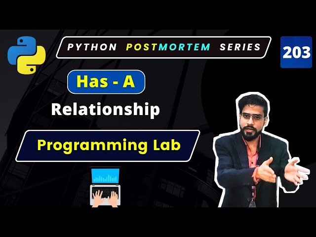 Python Programming Lab: Mastering Has-A Relationship with Composition #203