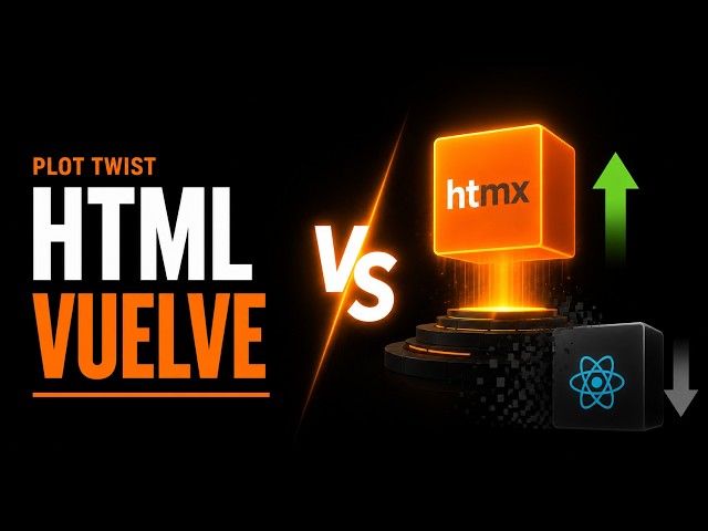 HTMX Cambió el Desarrollo Web para Siempre: ¿El Fin de React?