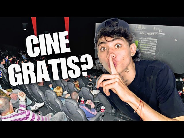 I'm sneaking into the MOVIES 😎🎬 // Andy