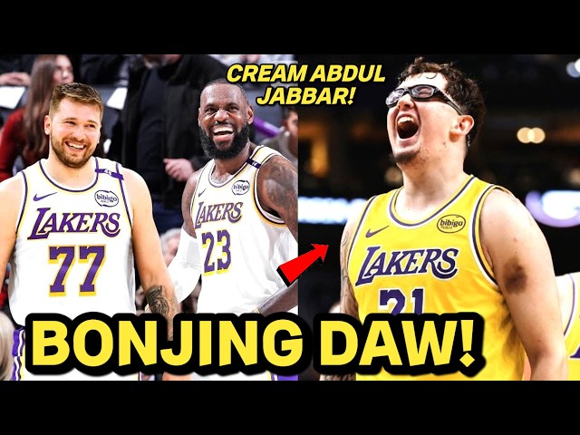 Ang DAMING NATAWA sa Bagong Bigman ng Lakers na si Robbie Avila! Tinawag na Bonjing!