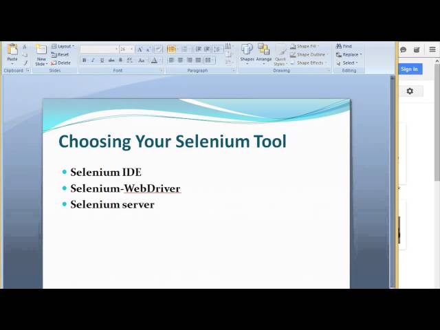 Automated Web Testing with Selenium in tamil Part - 1 (25 min)