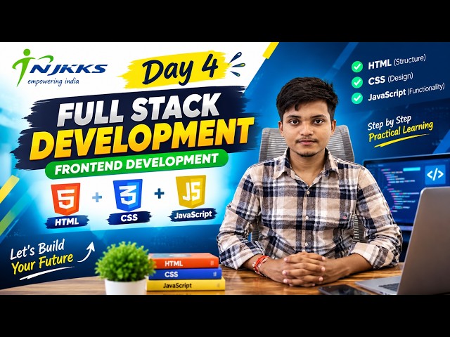 HTML Full Course for Beginners | Full Stack Development Class 1 | HTML Basics in Hindi | NJSKS