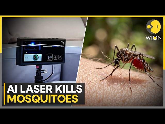 Scientists Develop High-Tech Mosquito Killer Powered By AI & Lasers | WION News