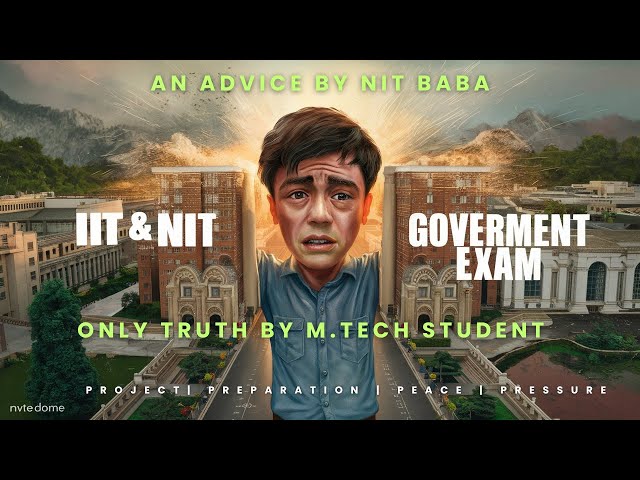 Government Job Preparation with MTech at IIT/NIT: Is It Possible❓❓🤔 #iit #nit