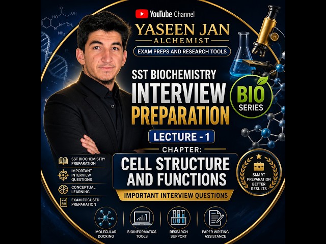 Cell Structure & Function | Top 40 Most Asked Bio Interview Questions | SST, Lecturer, FPSC, KPPSC,