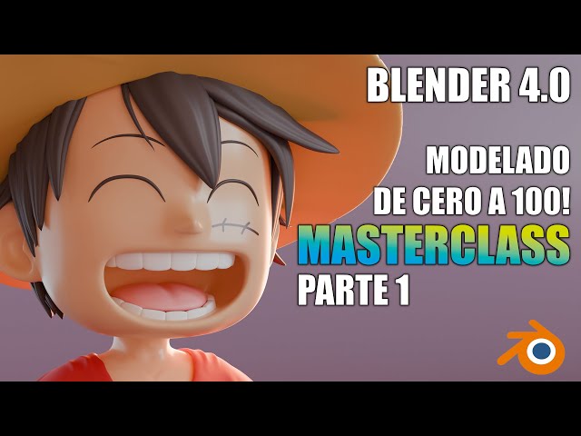 BLENDER 4.0 Modelado de cero a 100 MASTERCLASS PARTE 1