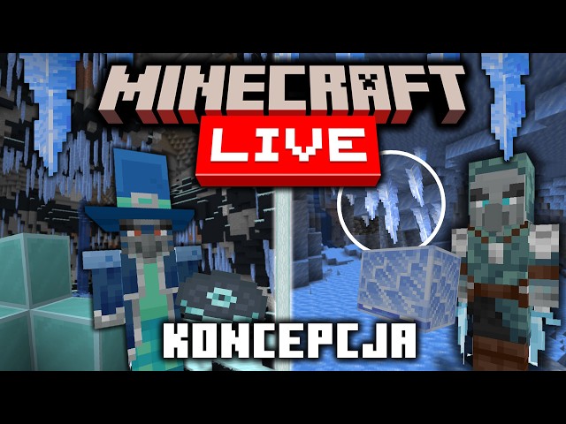 MINECRAFT LIVE JUŻ DZIŚ! ZNAMY ZAWARTOŚĆ NOWEGO, ZIMOWEGO DROPU!? ZIMOWE JASKINIE I ICEOLOGER!