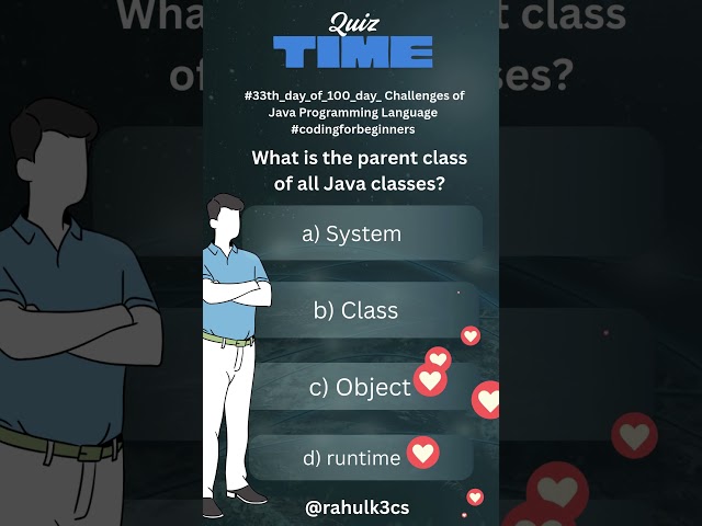 #33th_day_of_100_day_ Challenges of Java Programming Language #cdingforbeginners