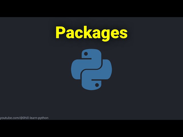 Packages in the Python Programming Language