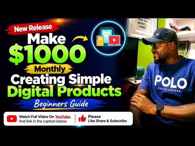 Part 3 MAKE $1000 MONTHLY Creating Simple Digital Products #diy #digitalmarketing #digitalcreator 