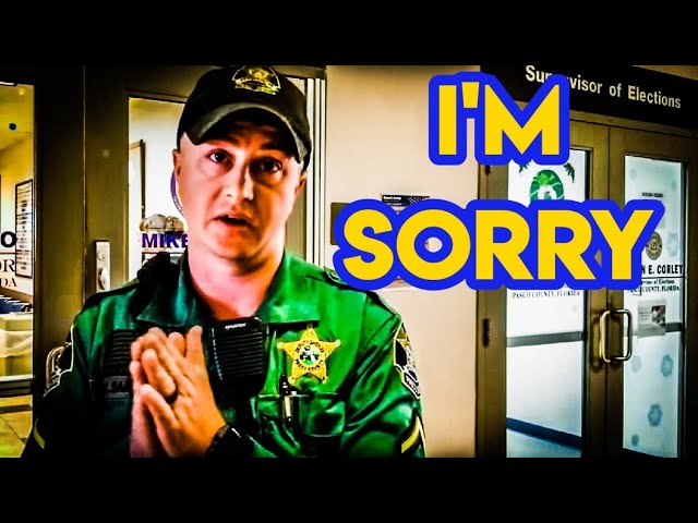 First Amendment Audit FAIL Deputy Goes Hands On Then Apologizes Tyrant Tamed!