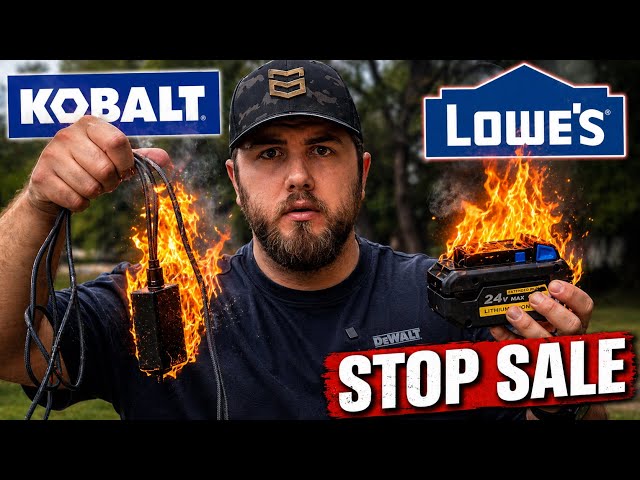 Why Lowe's Just Pulled Every New Kobalt Tool (Stop Sale Explained)