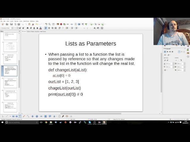 Introduction to Python (Lesson 4) - Lists and Files