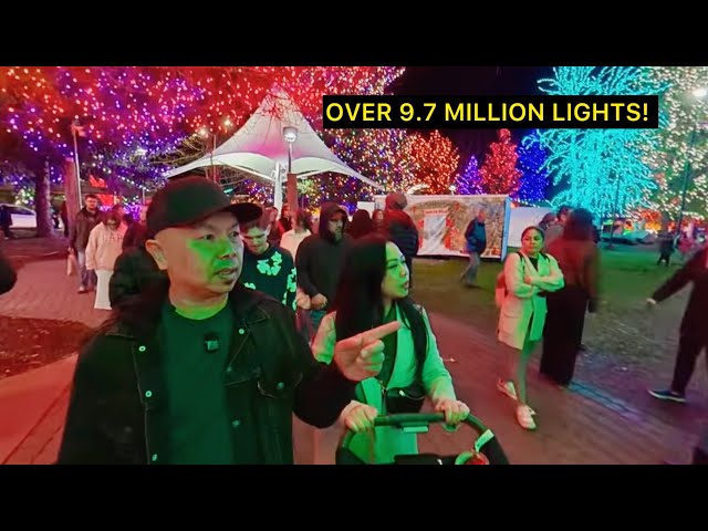 Over 9.7 Million Lights! Tulalip Lights & Ice - 360° Video 🎄