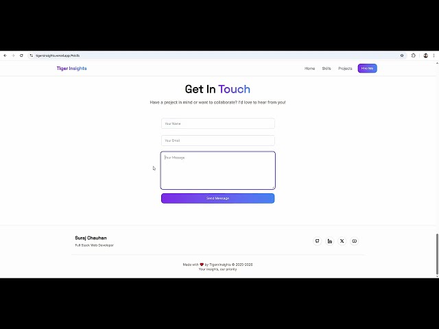 Building My Developer Portfolio with React, Vite & Tailwind 💻✨