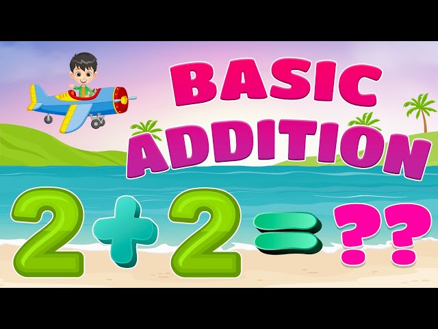 Basic Addition Part 1 for Toddlers and Children | Kids Educational Math Preschool Lesson