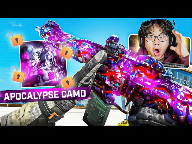UNLOCKING the APOCALYPSE MASTERY CAMO in 1 DAY! (BO7 Mastery Camo)