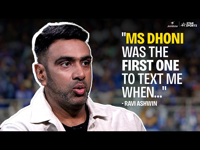 Ravichandran Ashwin Interview: What makes MS Dhoni 'Special' off the field? | #TATAIPL