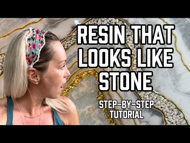Resin That Looks Like Stone | Step-by-Step Geode Tutorial
