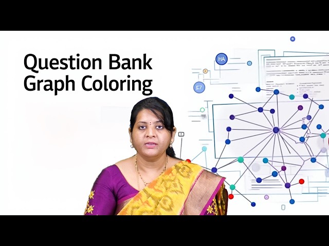 Question Bank on Graph Coloring by Dr. D Sreelakshmi
