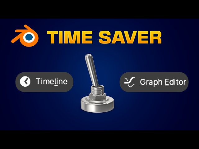 Essential TIME SAVER Shortcut for Blender Animators