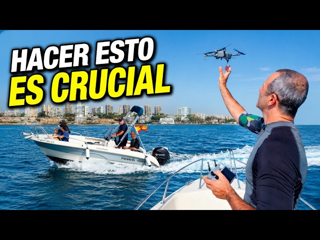 How to FLY a DRONE from a BOAT without LOSING IT | Complete Guide
