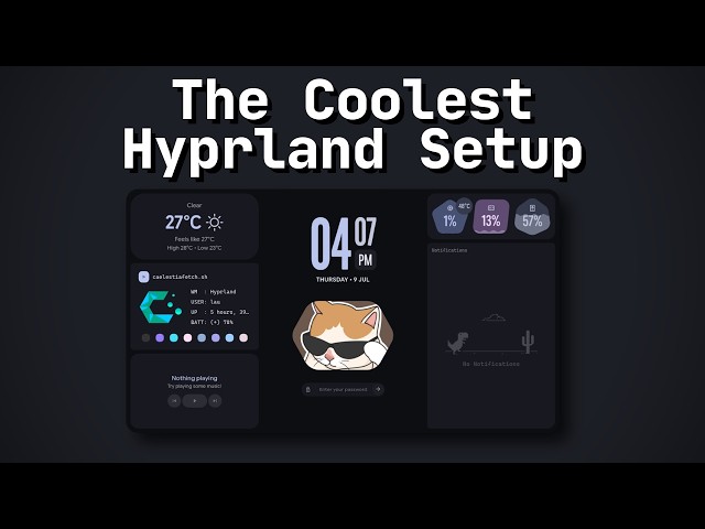 Install Hyprland + Caelestia Shell (Complete Guide)
