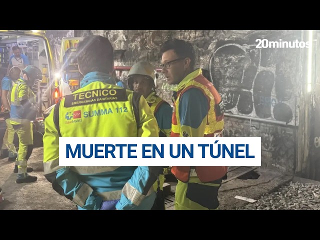 MUERE un trabajador GOLPEADO en un túnel de Cercanías Madrid