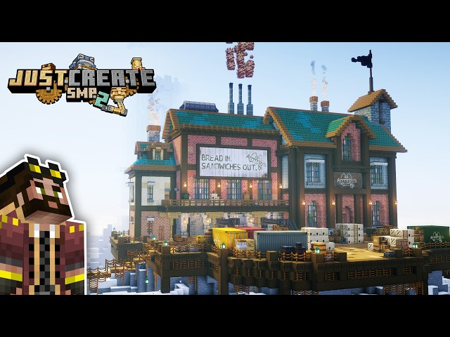 Starting a brand new factory in Minecraft Create Mod!