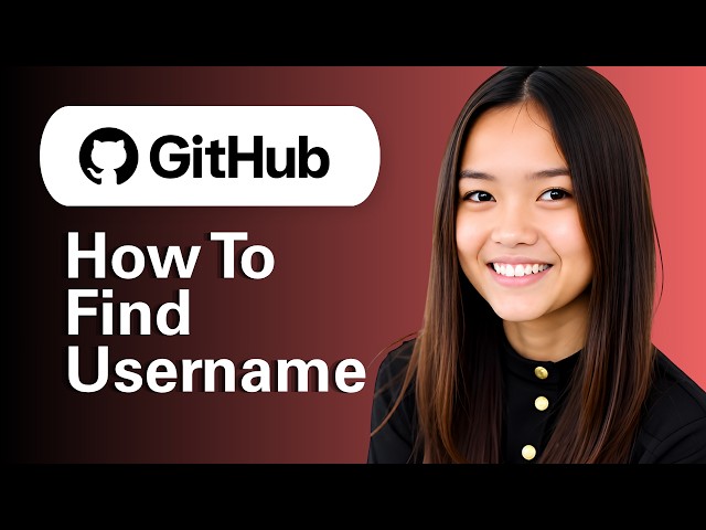 How To Find Github Username?