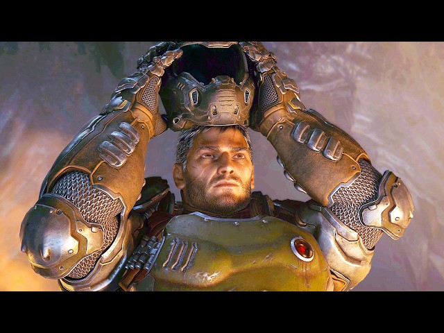 Doomguy Creates Praetor Suit - Doom The Dark Ages Revelations DLC Cutscene