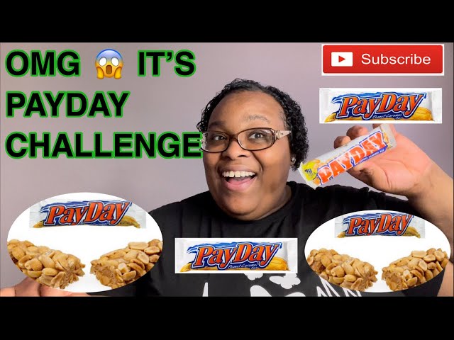 OMG IS IT PAYDAY CHALLENGE |BY @explorewiththewagners6295 |CANDY CHALLENGE