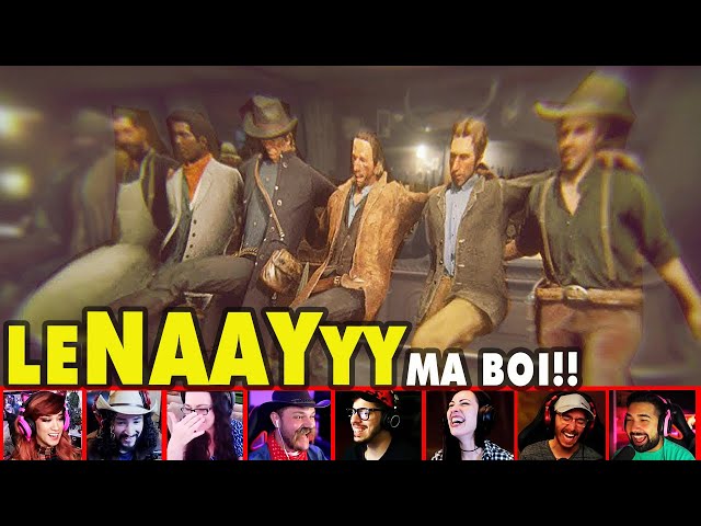 Gamers Reaction To Arthur And Lenny Epic Night At The Bar On Red Dead Redemption 2 | Mixed Reactions